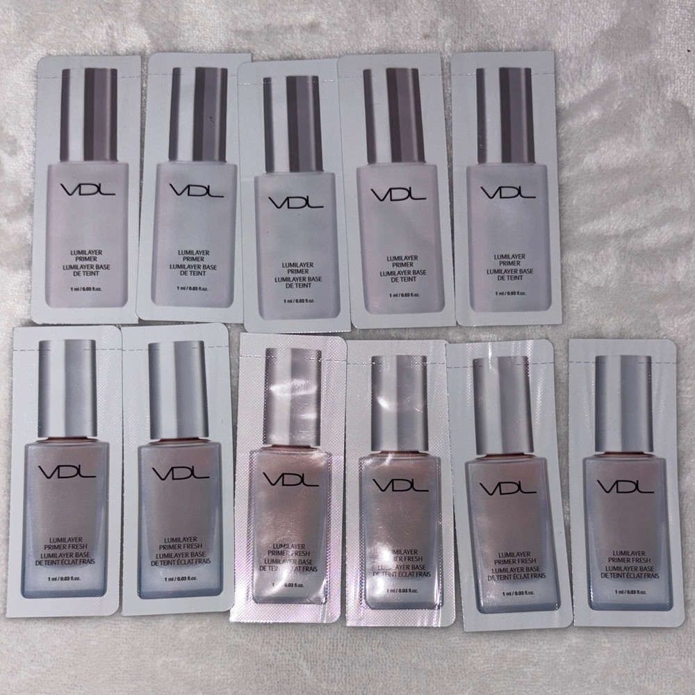 Lumilayer Primer - Radiant Glow 12 sample packs